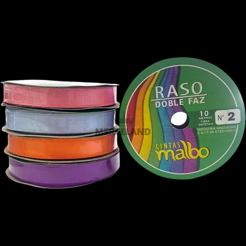 Cinta Raso N°2 x 10mts - 5 Unidades